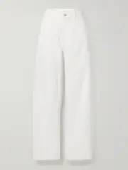 [Sea] Sea - Elena High-rise Wide-leg Jeans - White - US10 US 10 White
