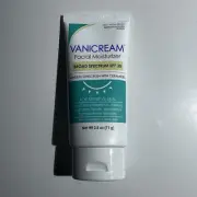 VANICREAM lotion Ceramides Facial Moisturizer Mineral Sunscreen Sensitive Skin