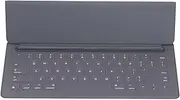 Tablet Keyboard Portable Wireless Smart Keyboard for iOS Tablet 12.9in First Second Generation Black Faux Leather ABS Material 64 Keys QWERTY Layout