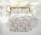 3D Geometry Round Pattern Colorful Quilt Cover Set Bedding Sets Pillowcases 64