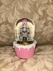 The Nutcracker Snowglobe Pink Cupcake