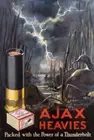 Ajax Heavies Shot Shells - Duck Hunting Theme NEW Sign: 16 x 24" USA STEEL