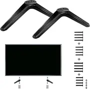 Jindizi Universal TV Stand Compatible with Most 32 40 49 50 55 Inch LED LCD, Black Stand Legs, Smart TV Stand, Base Base TV Base TV Base with Screws, Bracket