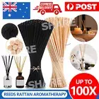 Up to 100pcs Reed Diffuser Reeds Rattan Aromatherapy Aroma Sticks Bulk Pack New
