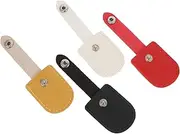 WRITWAA 1set Manicure Scissor Holder Durable Pu Storage Cover for Cuticle Scissors Design Convenient Nail Clippers Pouch for Tools Multi 4pcs