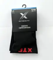 Extreme Fit Graduated Compression Socks Knee High Size L/XL