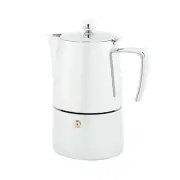 Avanti Art Deco Espresso Maker 10 Cup Steel