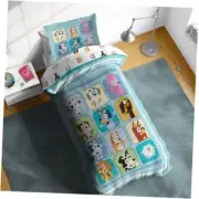 Bluey & Friends Comforter Set - 5 Piece Kids Bedding Twin Multi - Bluey