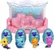 Underwater Aquarium Playset Hatchimals CollEGGtibles Mermal Magic Color Change