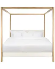 Safavieh Couture Graciella Boucle King Canopy Bed