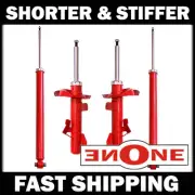 Mookeeh MK1 Performance Stiff Shorter Shocks Struts For Lowered 04-10 MAZDA 3 5 (for: Mazda)