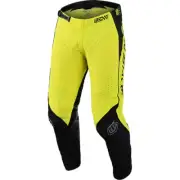 NEW Troy Lee Designs SE Pro Drop In Black/GLO Yellow Motocross Dirt Bike Pants