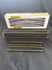 Bachmann HO Gauge Set 11 Piece Straight Train Tracks Snap-In