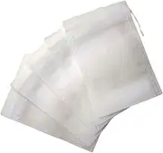 [ASAKKURA] Reusable Non-Woven Tea Bags 100ct Empty Bags Drawstrings for Loose Leaf Tea