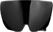 Lens Fashion Visor Wind Shield Sun Visor Helmet Accessories Rainbow Color Lens Suitable for Ru&ro&c AT3.0 AT4.0 Visor Wind Shield Lens(Black)