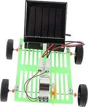 JUMPLAWN Mini Solar Car Toy DIY Stem Toys Boys and Girls Educational Engineering Experiment Solar Power Car Toys Assemble Model