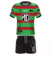 South Sydney Rabbitohs NRL 2024 Home Jersey Toddlers Set Sizes 0-4!