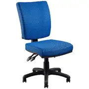 Flash II Deluxe Heavy Duty Ergonomic Chair Royal Navy