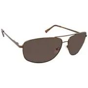 Calvin Klein Brown Navigator Men's Sunglasses CK19137S 200 63 CK19137S 200 63