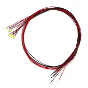 5 Pcs 0805 Micro White Pre-Wired Devices LED Light(DC 2.8-3V)