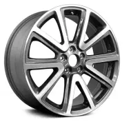 Wheel For 15-17 Ford Explorer 20x8.5 Alloy 10 Spoke Machined Charcoal 5-114.3mm