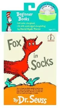 在飛比找Yahoo!奇摩拍賣優惠-【Dr. Seuss】Fox in Socks(含CD)