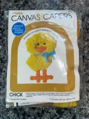 Canvas Capers CHICK 1980 Vintage needlepoint kit #101