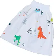 Kisangel Newborn Diapers 1pc Cartoon Diaper Skirt Baby Diaper White Child Mattress Surface Layer 100% Cotton Newborn Baby Diapers