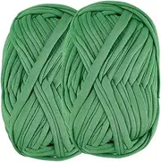 CREATCABIN 2 Pack Garden Twine Garden String Soft Plant Ties Tomato Ties Tree Support Stretchy Garden String for Supporting Tying Climbing Plants Veggies Flowers Craft Supplies Green 98FT 30M/Roll