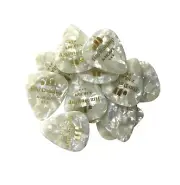 Dunlop Guitar Picks 12 Pack Celluloid White Pearl Extra Heavy
