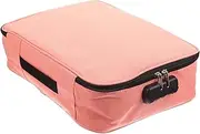 STOBOK Certificate Storage Case Fireproof Document Bag Lock Portable Id Storage Bag