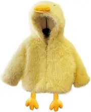 [Generic] Kids Easter Duck Coats - Turn Attention Plush Winter Duck Coats For Kids, Weather-Ready Kids Coats | Comfortable Design Outerwear For Cold Weather, Disf