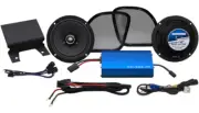 HOGTUNES 225-WATT AMP/6.5" FRONT SPEAKERS HARLEY FLTRXS ROAD GLIDE FLTRX 15-22