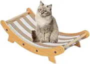 Cat Scratcher Lounge - 2 in 1 Cat Scratcher Cardboard Chair | Multi-Functional Sturdy Wear-Resistant Scratching Toy for Indoor Living Room Bedroom Corner Floor Furniture