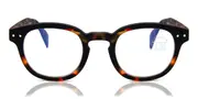 IZIPIZI SCRCC02 Tortoise Soft Men's Glasses Tortoiseshell Size +1.00 - Private Health Rebate - Blue Light Block Available