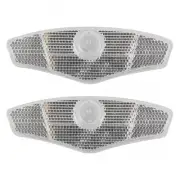 Sunlite Wheel Reflector Set Short White