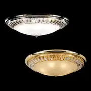 Asfour Crystal 6Lt Ceiling Light in Chrome or Gold