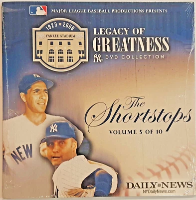 YANKEES dvd LEGACY OF GREATNESS The Shortstops YANKEEOGRAPHY Daily News NEW