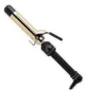 Hot Tools Pro Gold Curling Iron 32 mm Gold-Platted Barrels Pulse Technology