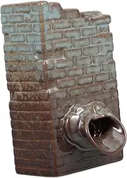 COOPHYA Fountain Flowing Water Clay Pot Waterfall Fish Tank Accessories Decoration Small Water Fountain Mini Fountain Garden Water Fountain Animals Floor Water Fountain Ceramics
