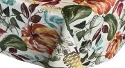 Printed Fabric Tablecloth, 60"x84"Oval, ACORNS & LEAVES, GOURD GATHERING #2, NB