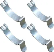Kuskins 4Pcs Heavy Duty Metal Carbon Steel Car Air Filter Clips, Universal Replacement Spring, Loaded Clamps for Air Cleaner Covers & Housing Box Lids, Fits Most Vehicles