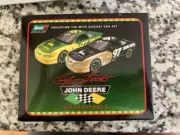 NEW 1997 Revell Chad Little John Deere Collector Tin with Diecast Car Set