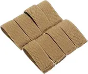 UPKOCH 8Pcs Elastic Backpack Strap Holders Durable Nylon Webbing Retainers for Outdoor Use Simple Design for Luggage and Bag Organization Strap Accessories