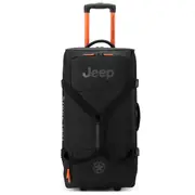 Jeep 73 cm 2-Wheel Rolling Duffle Bag - Black (JS005A)