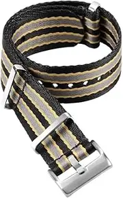 [KAVJU] High Density Nylon Watch Strap For Omega 007 For Seamaster 300 20mm Canvas Watchband For Rolex Military Sport Bracelet For Tudor Wrist Band