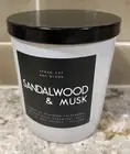 LEOBEN CO Sandalwood Musk SC & CO Candle 9 oz Made in Small Batches