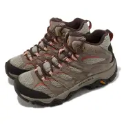 Merrell Moab 3 Mid GTX Gore-Tex Bungee Cord Brown Women Outdoors Hiking J500232