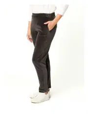 [Fella Hamilton] Vance Velour Pull On Pant in Black