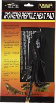 6 by 8-Inch 8 Watt Reptile Heat Pad under Tank Terrarium Warmer Heat Mat for Sma